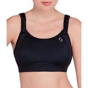 Brooks | Fiona Moving Comfort Black Sport Bra 38DD